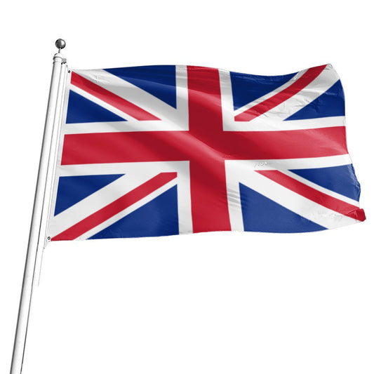 Full size British Flag - Dieu et mon droit